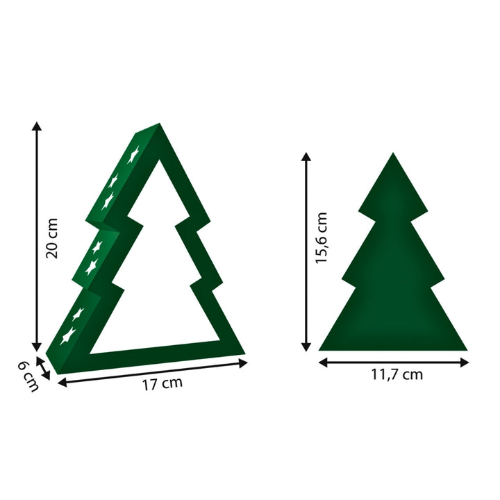 URSUS Paper Lantern Kit - Set of 24 - Christmas Tree, Multicoloured - Paper Products, Online - Australia