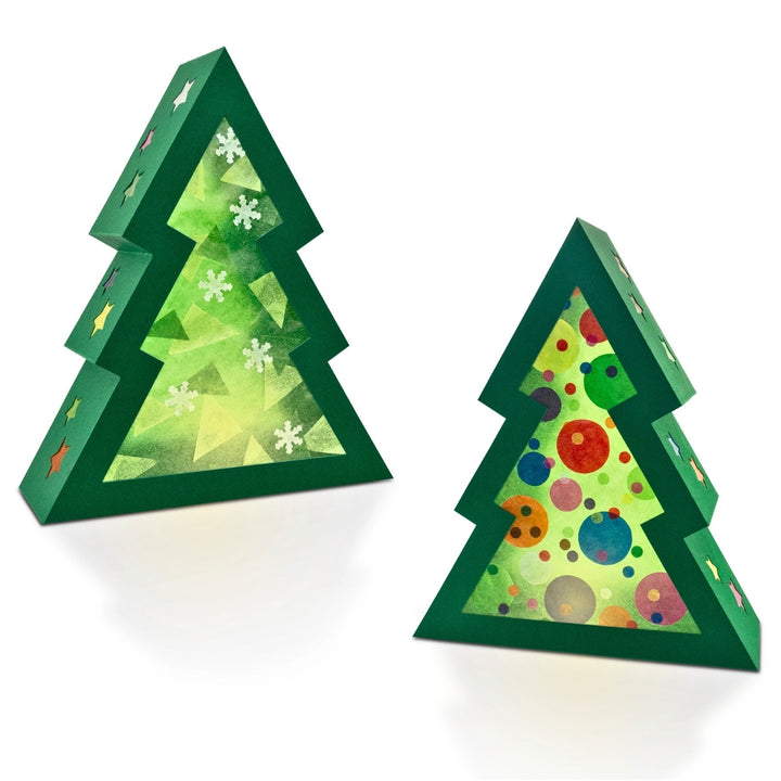 URSUS Paper Lantern Kit - Set of 24 - Christmas Tree, Multicoloured - Paper Products, Online - Australia