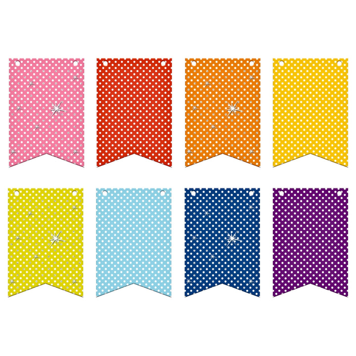 URSUS Pennant Banner 8 Colours Polka Dot from Australia
