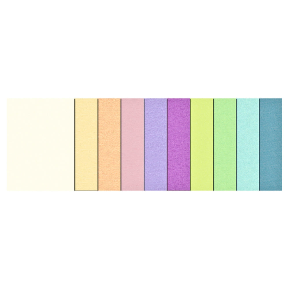 URSUS Photo Cardboard Paper 10 Sheets, 10 Colours Pastel, A4 from Australia