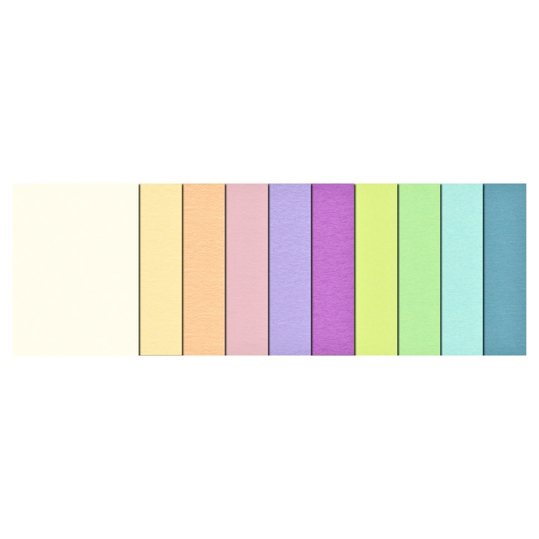URSUS Photo Cardboard Paper 10 Sheets, 10 Colours Pastel, A4 from Australia