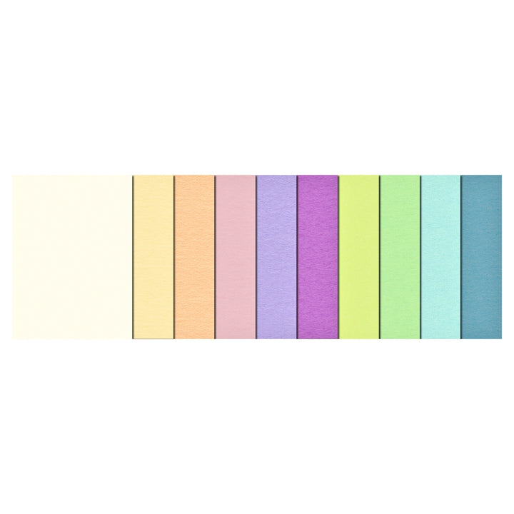 URSUS Photo Cardboard Paper 10 Sheets, 10 Colours Pastel, A4 from Australia