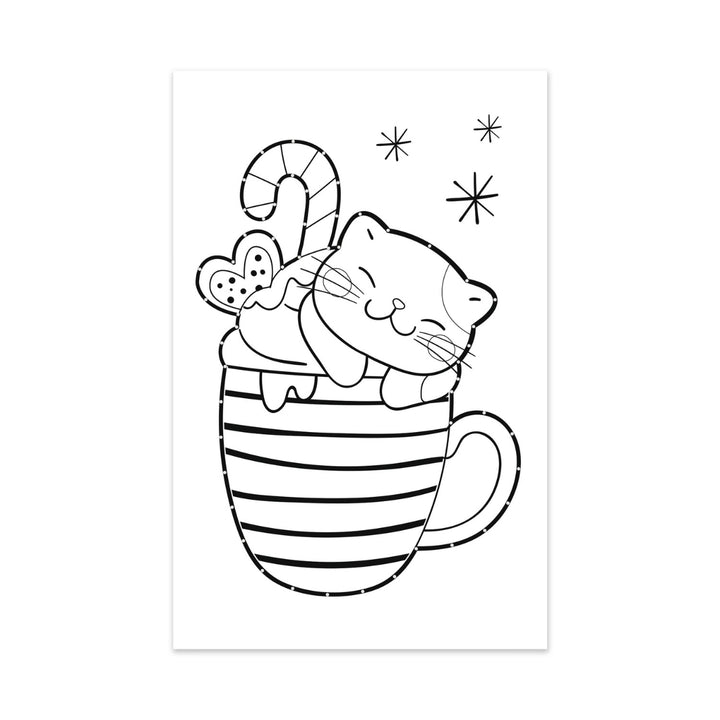 URSUS Sewing Card Templates - Set of 10 - Winter - Paper Products, Online - Australia