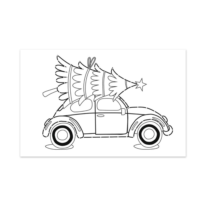 URSUS Sewing Card Templates - Set of 10 - Winter - Paper Products, Online - Australia