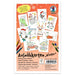 URSUS Sewing Card Templates - Set of 10 - Winter - Paper Products, Online - Australia