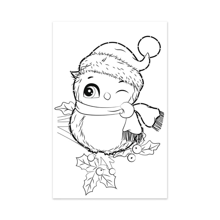 URSUS Sewing Card Templates - Set of 10 - Winter - Paper Products, Online - Australia