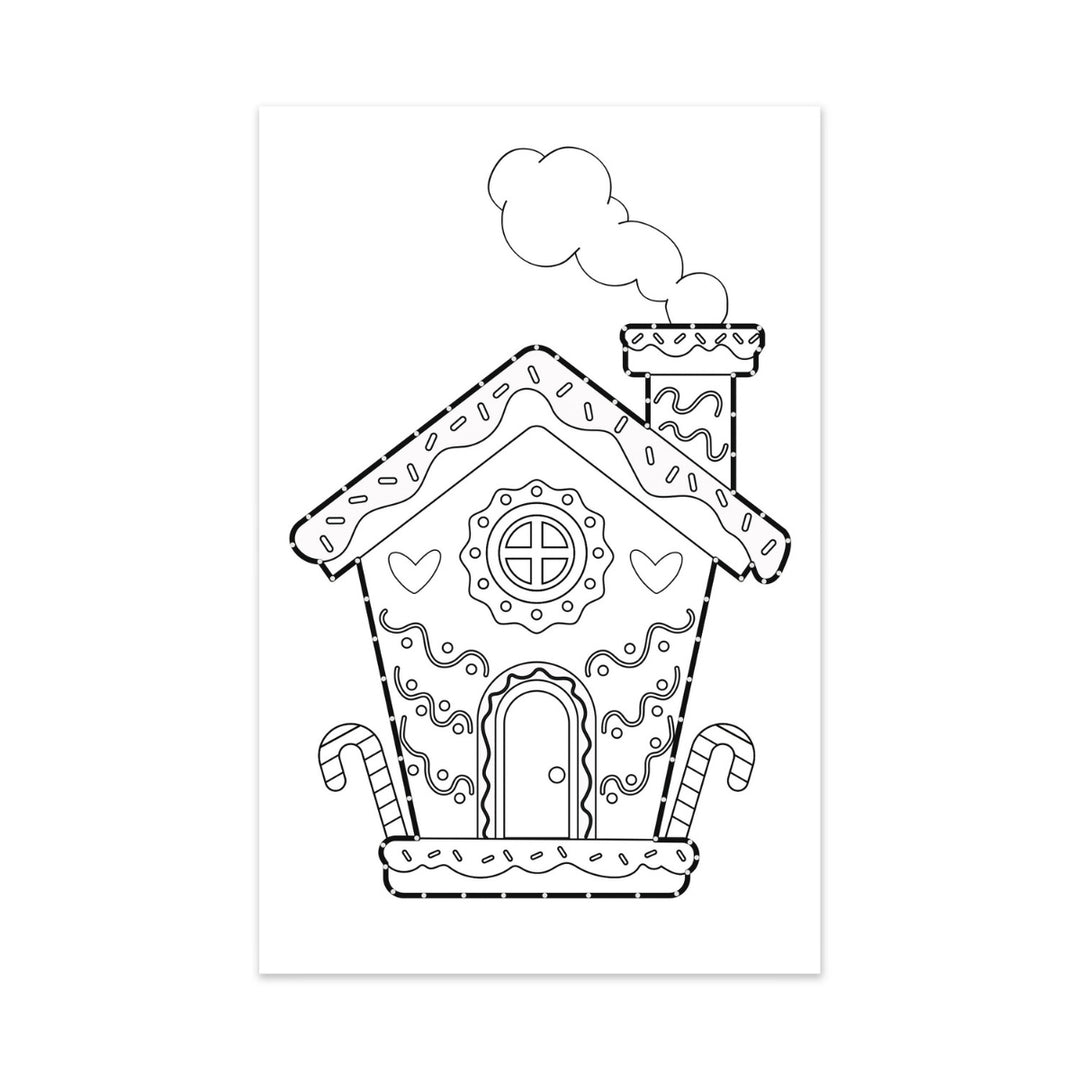 URSUS Sewing Card Templates - Set of 10 - Winter - Paper Products, Online - Australia