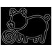 URSUS Suncatcher Kit - Set of 15 - Farm - Paper Products, Online - Australia