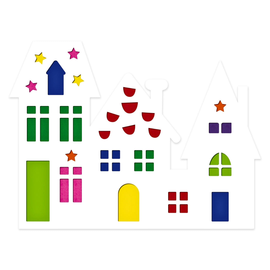 URSUS Window Art Kit - Set of 24 - Houses - Paper Products, Online - Australia