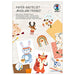 URSUS Paper Craft Pack - Set of 34 - Woodland Friends - Paper Products, Online - Australia
