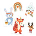 URSUS Paper Craft Pack - Set of 34 - Woodland Friends - Paper Products, Online - Australia