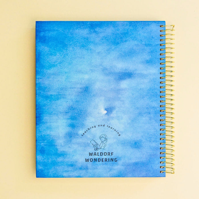 Waldorf Teacher Planner - Kingfisher Design - 2026 A4 Diary