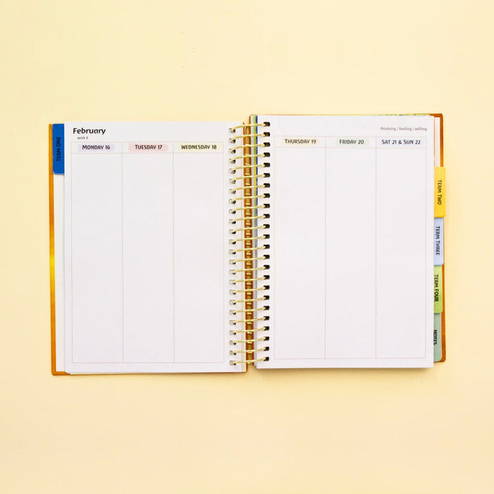 Waldorf Teacher Planner - Kingfisher Design - 2026 Diary, Australia