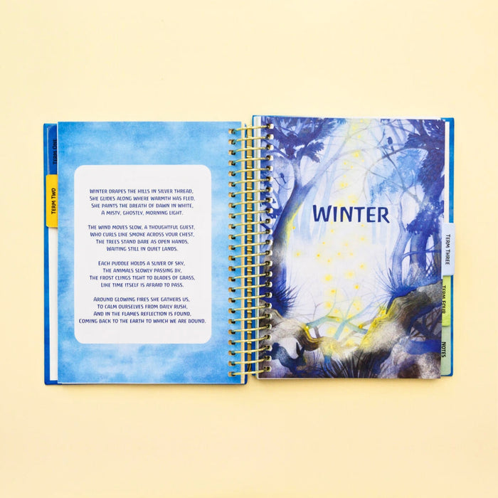 Waldorf Teacher Planner - Kingfisher Design - 2026 Diary, Australia