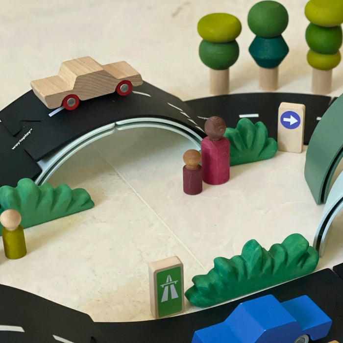 Waytoplay Back & Forth Car - Woody