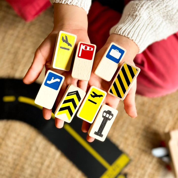 Roadblocks - Airport Signs Set of 8