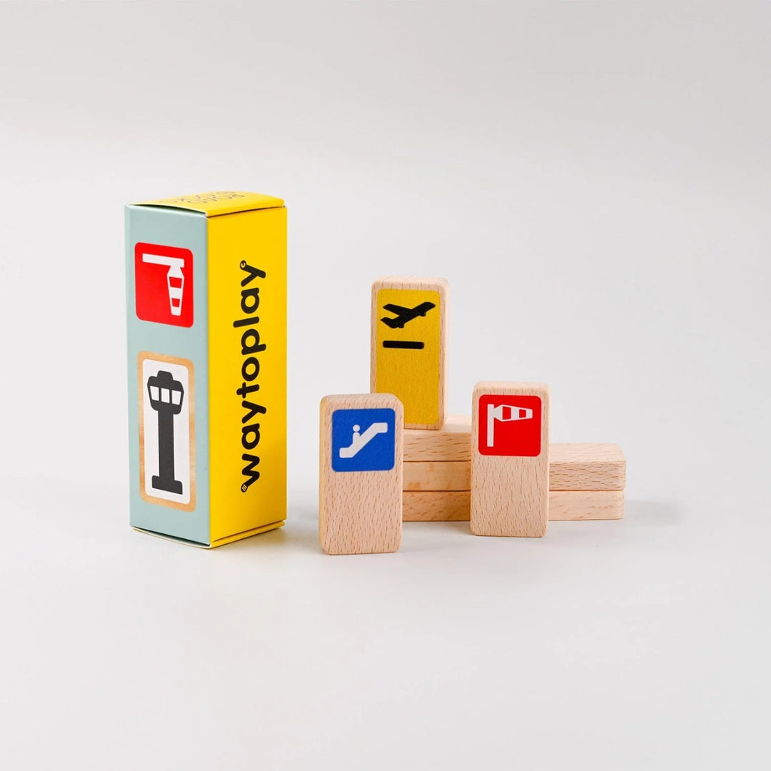 Roadblocks - Airport Signs Set of 8