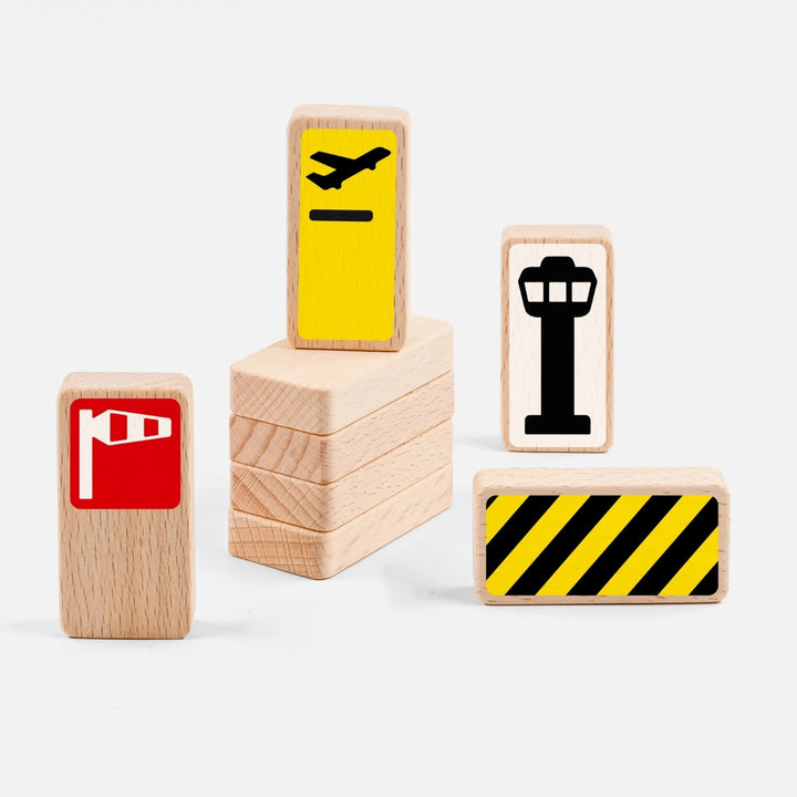 Waytoplay Roadblocks - Airport Signs Set of 8 - Online, Australia