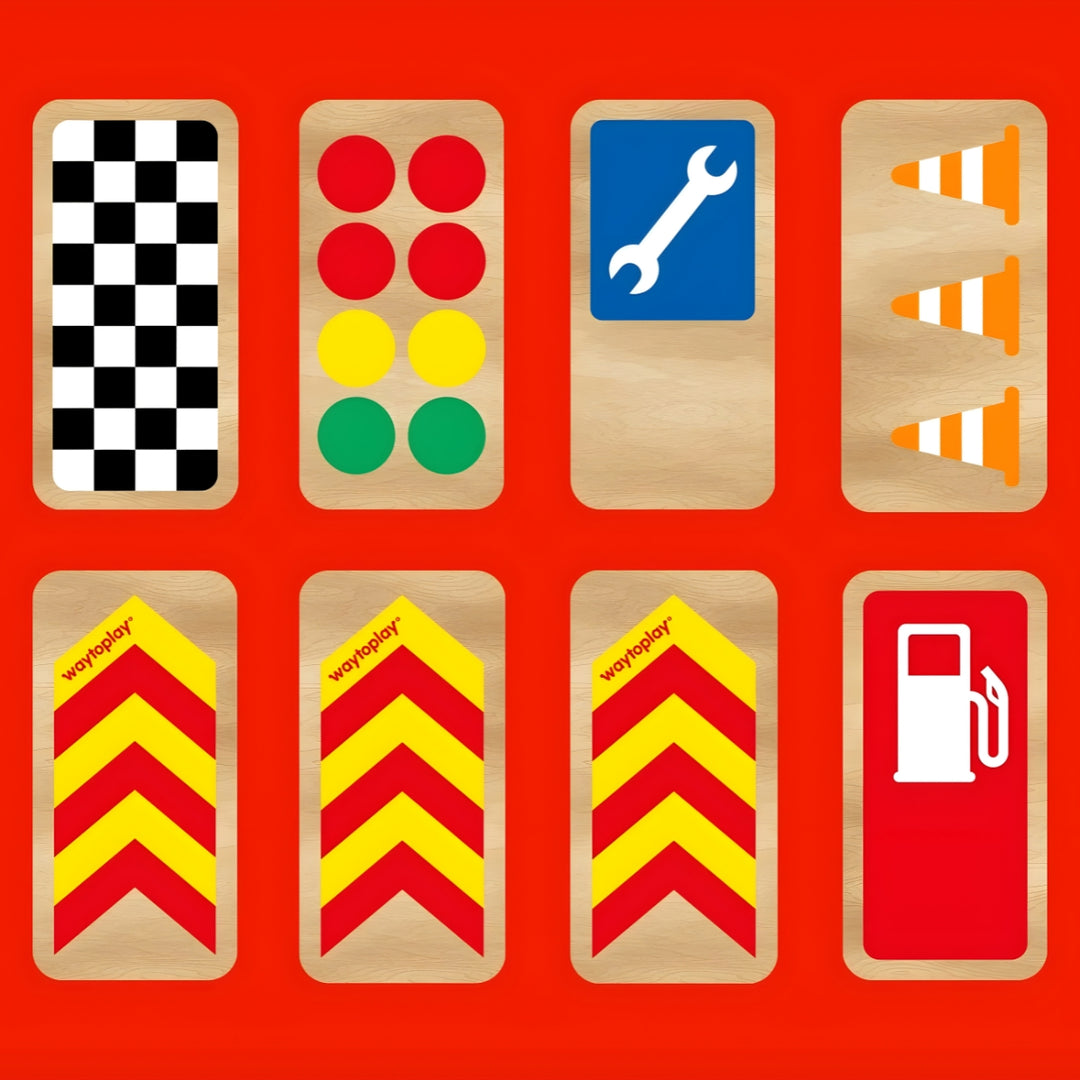 Waytoplay Roadblocks Race Signs - Set of 8 - Online, Australia