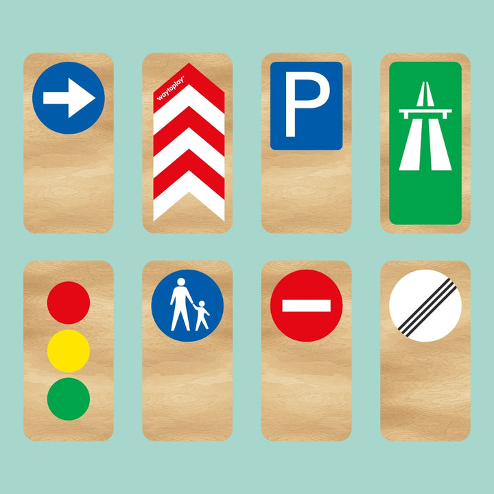 Waytoplay Roadblocks - Traffic Signs Set of 8 - Online, Australia