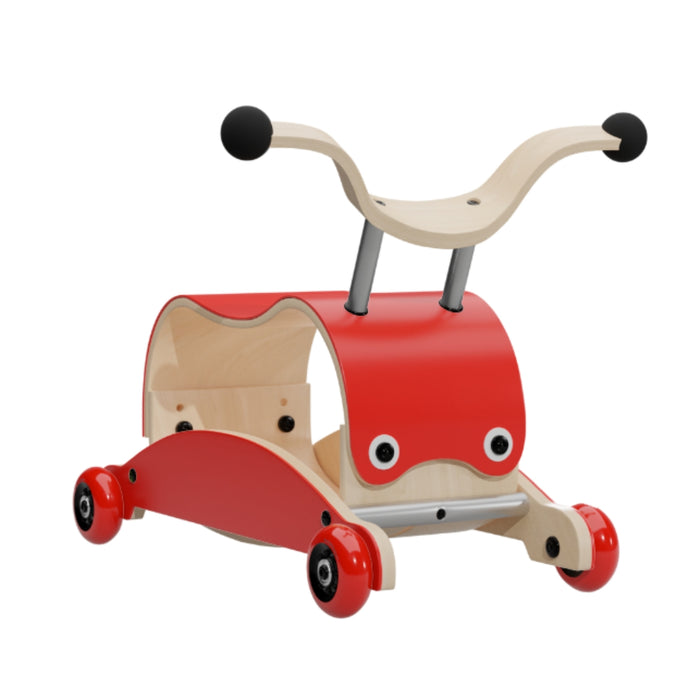 WD-5140 Wishbone Mini-Flip Rocker, Ride on, Walker and Push Along 3 in 1 Australia