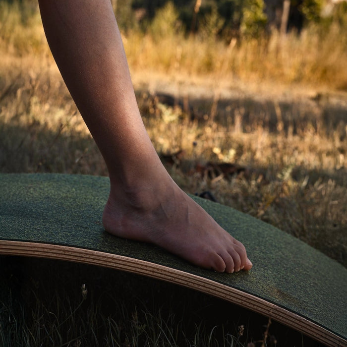 Wobbel Balance Board - Large with Wool Felt Base - Jungle Green, Australia