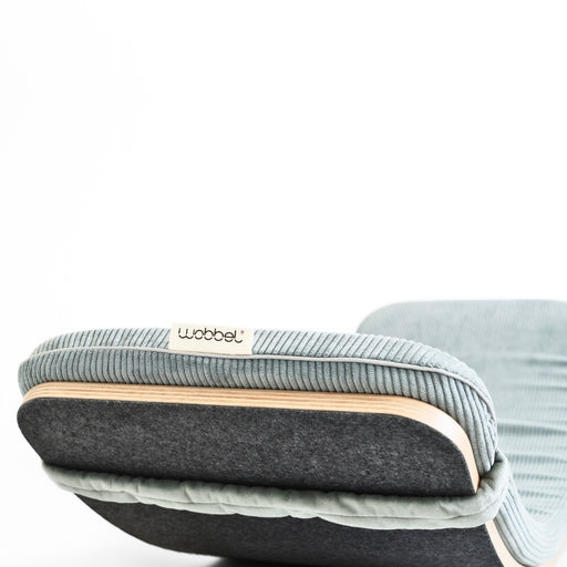 Wobbel Balance Board - Large with Wool Felt Base - Mouse Grey, Australia