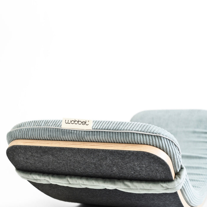 Wobbel Balance Board - Large with Wool Felt Base - Mouse Grey, Australia