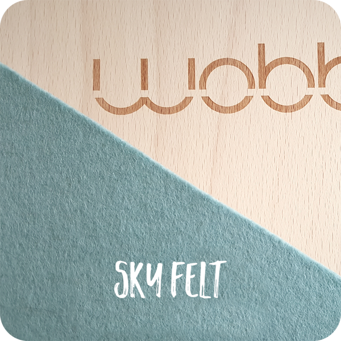 Wobbel Board - Original with Wool Felt Base