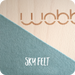 Wobbel Board - Original with Wool Felt Base