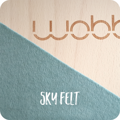 Wobbel Board - Original with Wool Felt Base