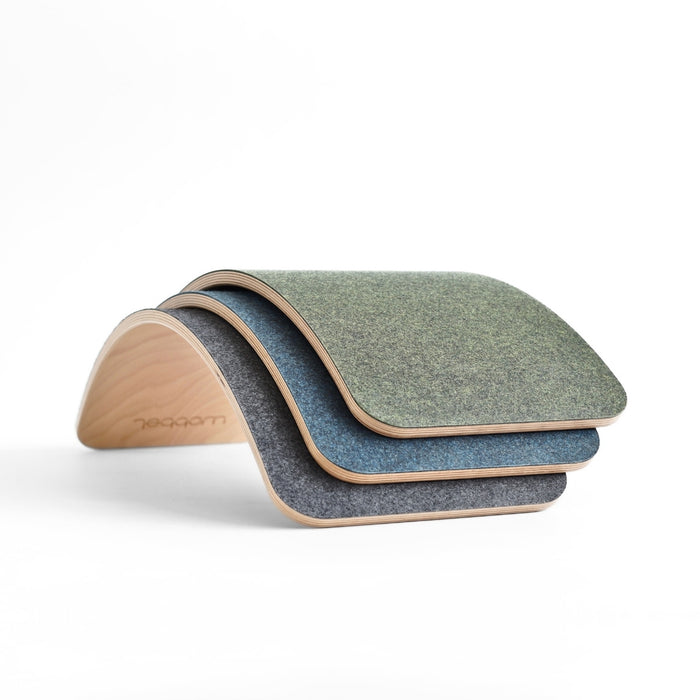 Wobbel Balance Board Lite with Hardwearing Recycled Vegan Felt Base, Australia