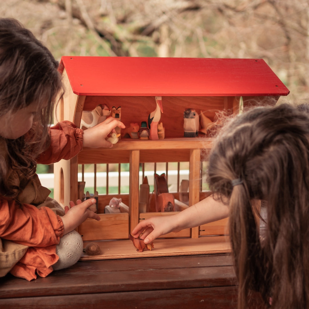 Wooden Figurines - Farm & Domestic Animals Collection - Online, Australia