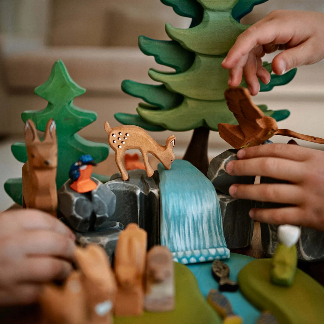 Wooden Figurines - Woodland & Meadow Animals Collection - Online, Australia