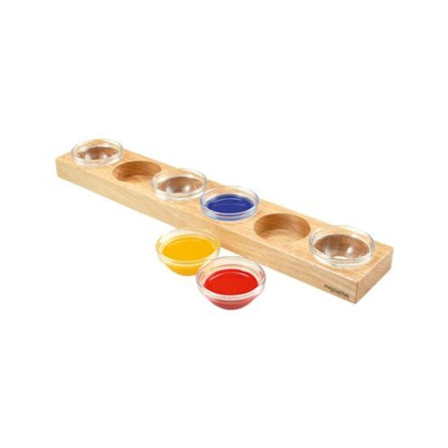 25915020 Wooden Holder for 6pcs of 35ml Paint Dishes