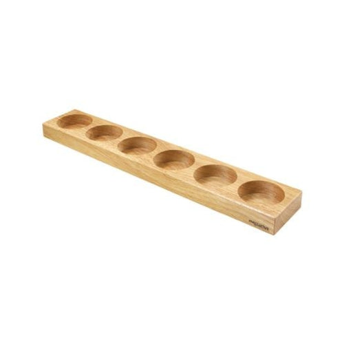 25915020 Wooden Holder for 6pcs of 35ml Paint Dishes