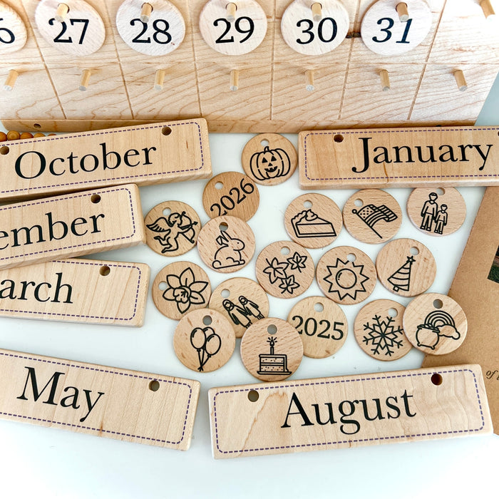 From Jennifer Perpetual Montessori Home Calendar - Hilltop Version