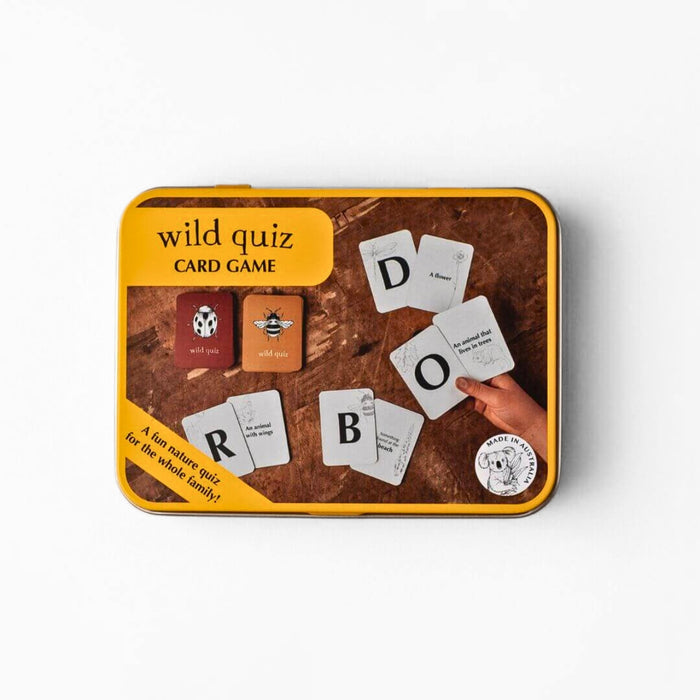Your Wild Books Card Games in Tin Case - Wild Quiz - Online, Australia