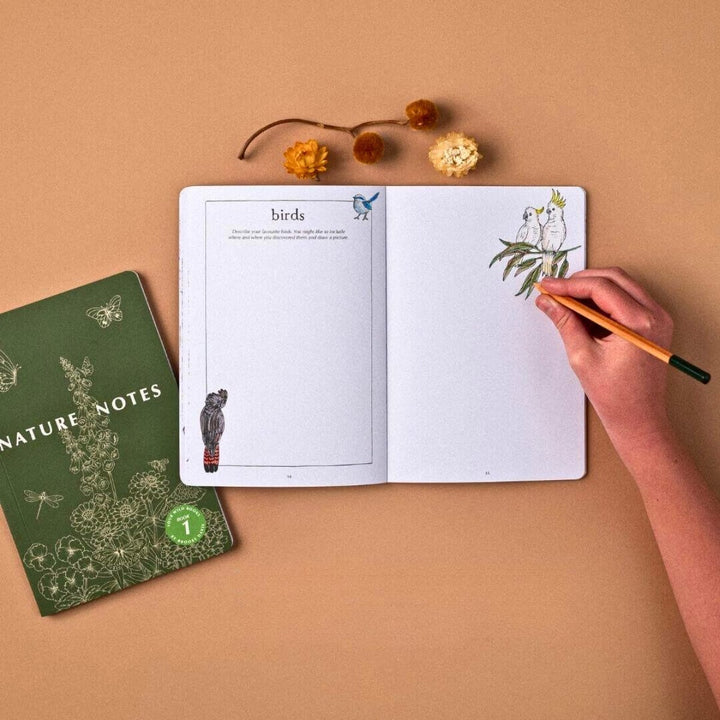 Your Wild Books Nature Notes 1 in Green - Online, Australia