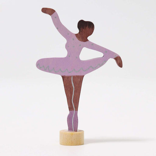    03326 Grimm's Ballerina Lilac Scent Candle Holder Decoration