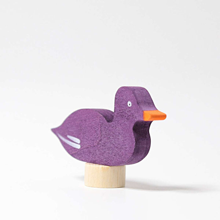 03760 Grimm's Duck Candle Holder Decoration