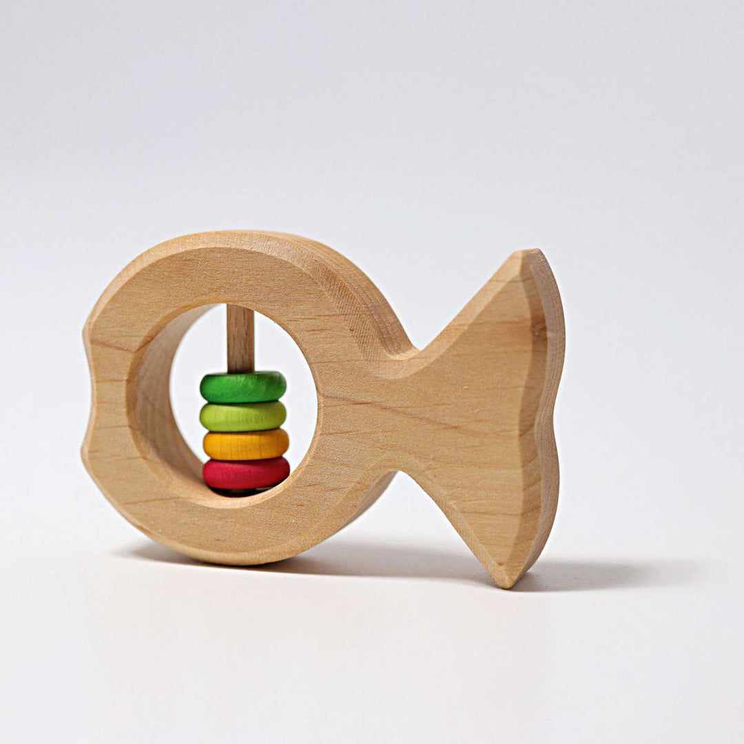 Grimm's Grasping Toy Rattle Fish Joschi