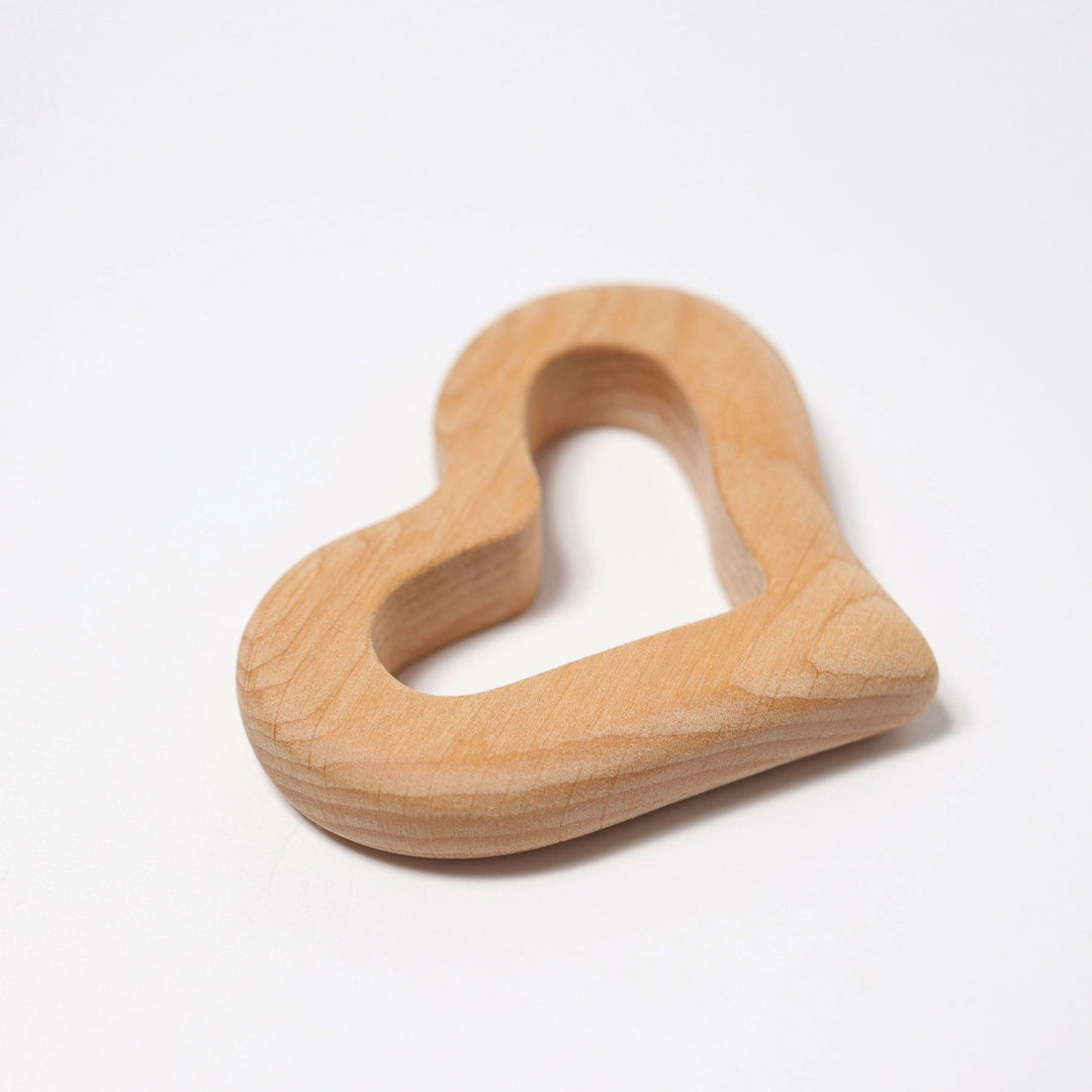 Grimms Grasping Toy Smooth Heart 03