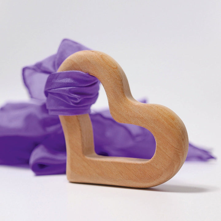 Grimms Grasping Toy Smooth Heart 09