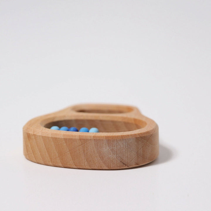 8131 Grimm's Grasping Toy Rattle with blue rings