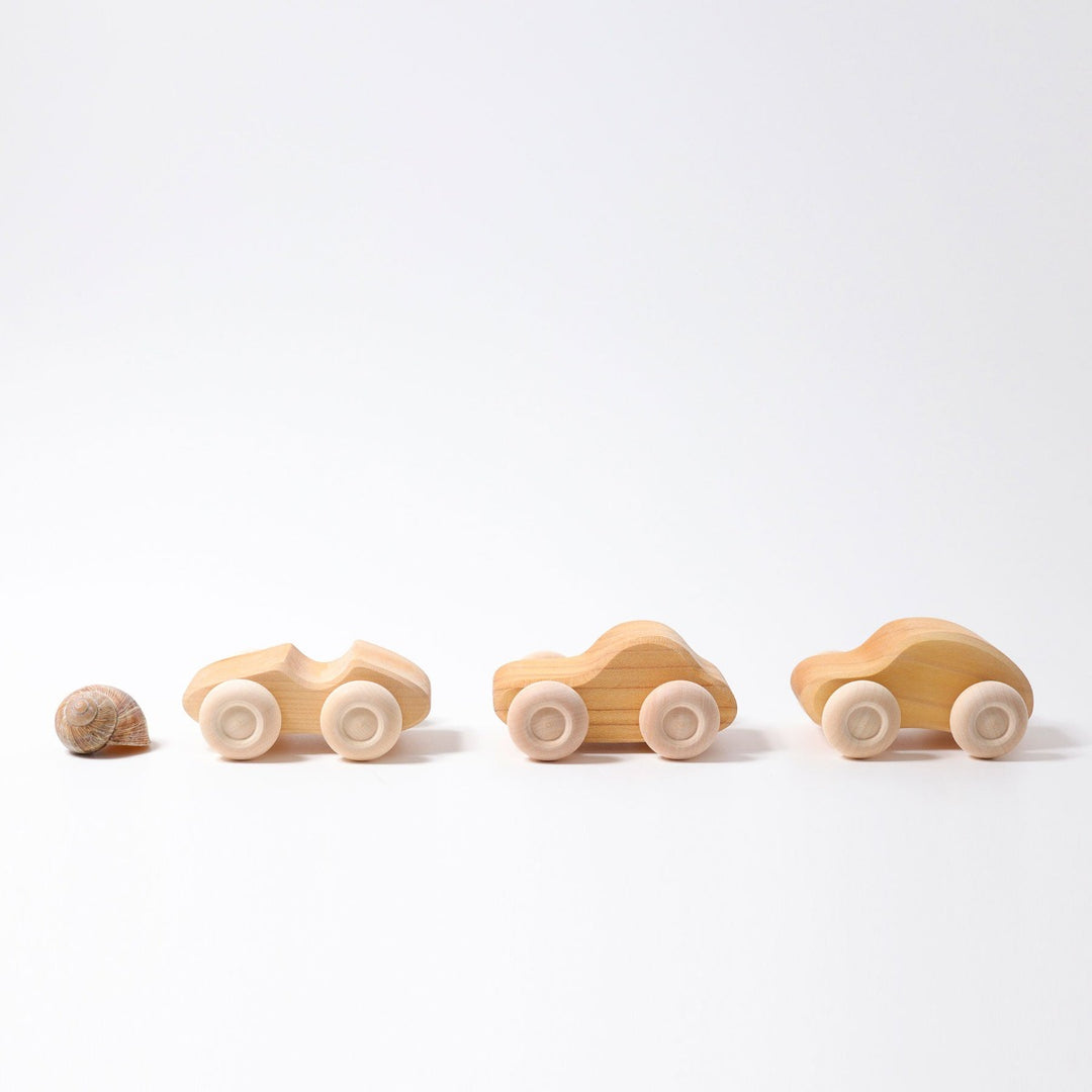 GR-09300 Grimm's Cars Natural 6 Pieces