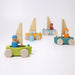Grimm's Set of 4 Small Land Yachts with 4 Sailors