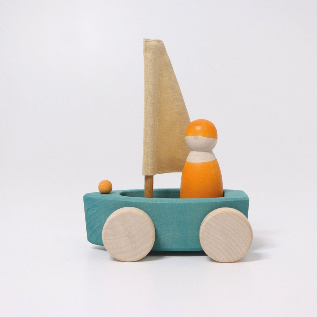 GR-09316-SGL Grimm's Little Land Yacht with Sailor - SINGLE