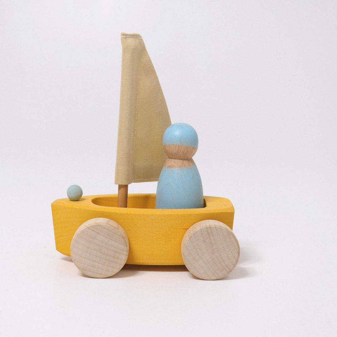 GR-09316-SGL Grimm's Little Land Yacht with Sailor - SINGLE