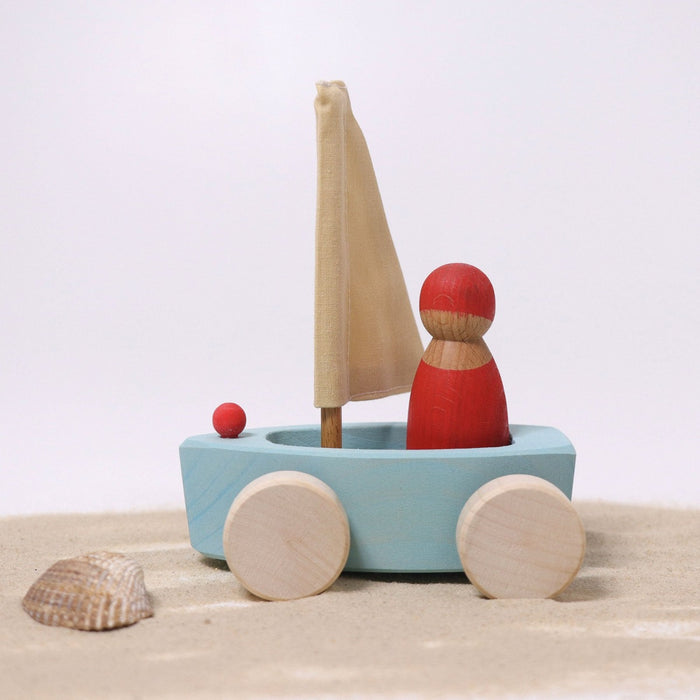 GR-09316-SGL Grimm's Little Land Yacht with Sailor - SINGLE